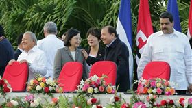 蔡英文出席尼加拉瓜總統奧德嘉(José Daniel Ortega Saavedra)就職典禮　圖／總統府提供