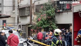 台北,內湖,內湖路一段,火警,濃煙。李鴻典攝