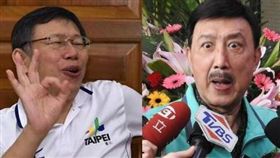 柯文哲 余天 （圖／翻攝自臉書、中央社）