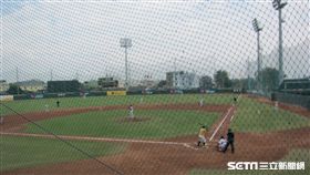 ▲中信兄弟與樂天巨人在鹽埔春訓交流賽。（圖／記者蕭保祥攝影）