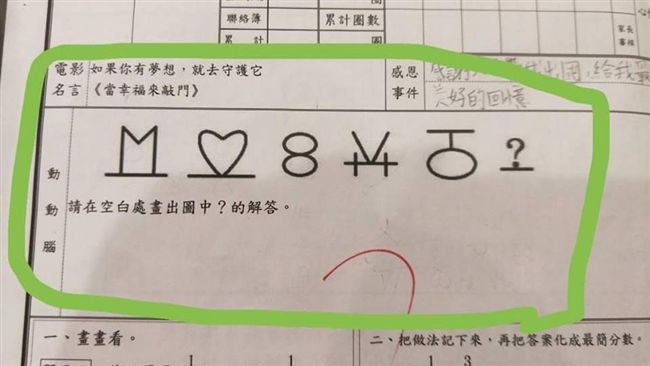 國小作業「神秘密碼學」！一條線神解
