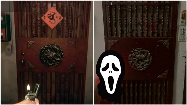 紅鐵門+打火機　她家變《還願》場景