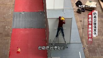 2公尺以上施工禁鋁梯　廠商：太嚴苛