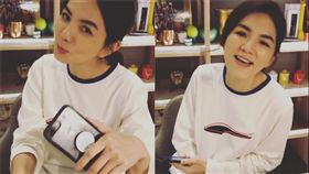 Ella25日在IG完美唱完《你要的全拿走》。（圖／翻攝自EllaIG）