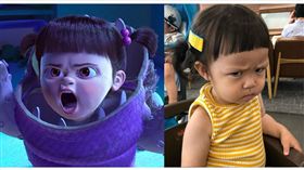 南韓,皺眉,怪獸電力公司,Raon／合成圖，翻攝網路、IG