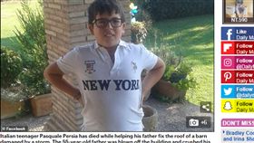 義大利,強風,怪風,意外,兒子
https://www.dailymail.co.uk/news/article-6742161/Italian-boy-crushed-death-father-blown-roof-falls-18ft-land-him.html