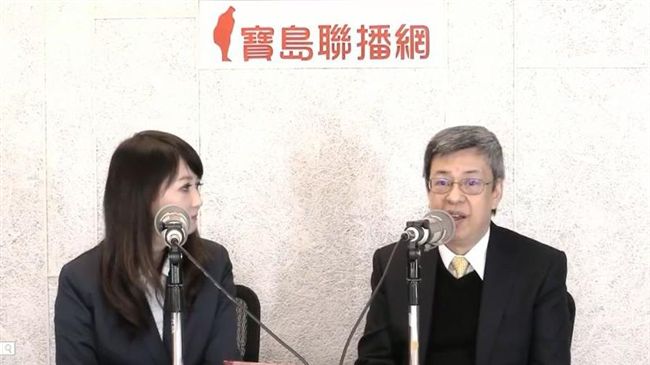 陳建仁接受專訪：民調是警惕也是鼓勵
