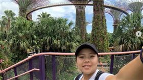 ▲比賽開打前，徐薇淩也當起觀光客四處遊走、自拍。（圖／翻攝自徐薇淩IG）