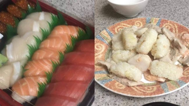 他買好市多生魚片　竟被媽整盒端去炒