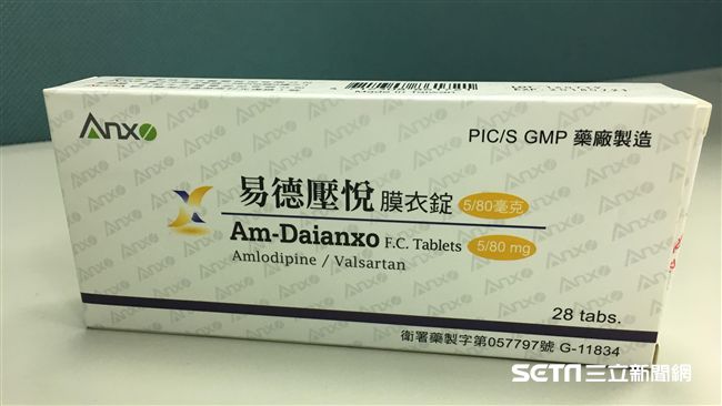 3款降壓藥染癌物　600萬顆急下架