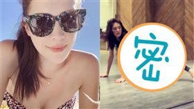 許瑋甯,抖,舞,腹肌,性感／翻攝自許瑋甯IG