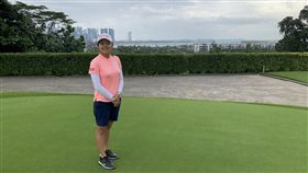 ▲徐薇淩首回合交出71桿。（圖／徐薇淩提供）