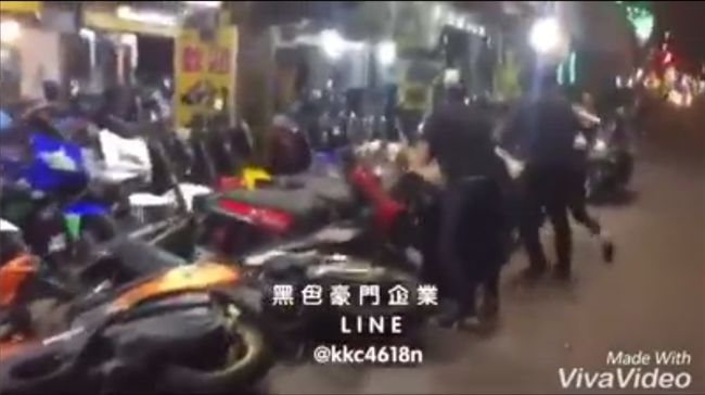 專收屁孩　黑幫惡煞為討債率眾砸車行