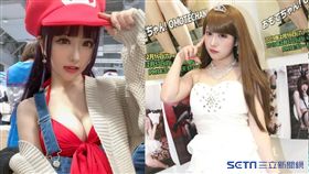 角色扮演美女阿萌天接受《三立新聞網》獨家專訪。