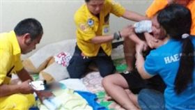 嬰兒,窒息,陪睡,新手媽媽,泰國,下意識,抱,午睡,手臂,壓到,呼吸　圖／翻攝自khaosod