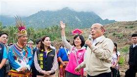 蘇貞昌視察都蘭部落