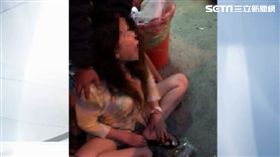 潑辣女友暴力相向，男被打到住院依舊深情「我想原諒她」。（圖／翻攝爆料公社）