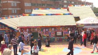 老眷村大變身！彩虹眷村連假遊客破萬