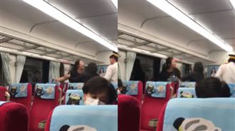 女火車上高歌　被勸阻竟怒開門要跳車
