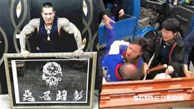 館長、「白狼」張安樂／翻攝自飆捍臉書