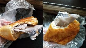 好市多芋頭奶油酥吃到「透明塑膠片」。（圖／翻攝自Costco好市多 商品經驗老實說）