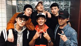 棒棒堂10年終於合體。（圖／翻攝自王子IG）