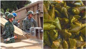 站夜哨小蜜蜂妹妹賣肉粽…他吃下見腐蛆！老兵：她來報仇的，合成圖，翻攝自Pixabay、國防部發言人臉書