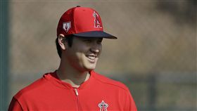  大谷翔平春訓。（圖／美聯社／達志影像）