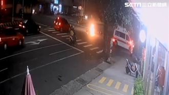 18歲騎士撞救護車噴飛…睪丸慘破裂