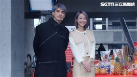 《迴圈戀人》開鏡，林哲熹（左起）、謝欣穎都被劇本微科幻題材吸引。（圖／福斯提供）