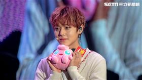 朴志訓與粉絲互動遊戲福利大放送。（圖／JUSTLIVE 就是現場）