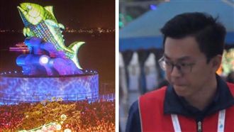 屏東燈會幕後功臣來電...竟逼哭她