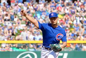 ▲達比修有先發白襪投2局飆3K。（圖／翻攝自小熊推特）