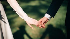 婚禮、結婚、新郎、新娘示意圖／pixabay