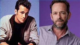 性格男主角的路克派瑞（Luke Perry）驚傳中風過世。（組合圖／翻攝自推特）