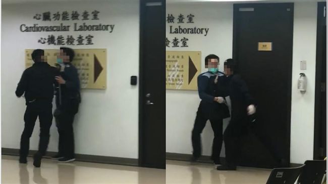 不爽被要求掃地！他大鬧醫院推打同事