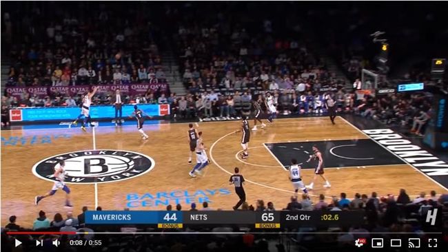NBA／東契奇還沒過半場投進三分球