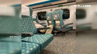 高鐵男超狂睡姿　驚見座椅新功能