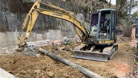 工地,挖土機,整地,嘉義