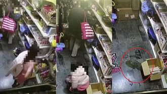 女商店內蹲下留一灘尿？店員驚呆了