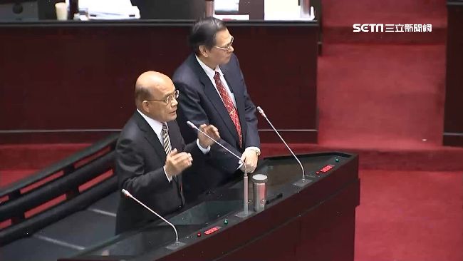 中共再提統一　蘇貞昌：北京破壞現狀
