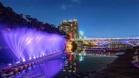  2019碧潭水舞秀。（圖／新北觀傳局提供）