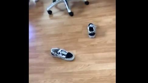 Vans鞋怎麼丟都朝上　網實測崩潰