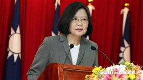 蔡英文遭諷漢奸。（圖／記者邱榮吉攝）