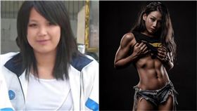 失戀,廣西,韋曉婷,健身,肥胖（圖／翻攝自臉書）