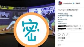 馬英九,周美青,酷酷嫂,中職,棒球,蔡英文（圖／翻攝自IG）