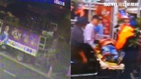 謝龍介宣傳車倒臥吳姓男子監視器及送醫影像曝光