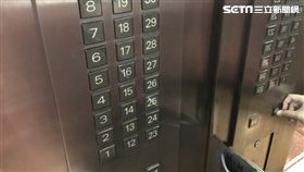 電梯、按電梯示意圖