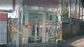 台東款機被bb槍掃射（記者王浩原攝影）