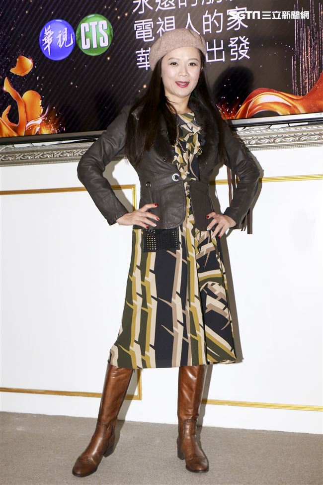 2019華視節目表會，影劇「蘇爺爺的肖像畫」演員高欣欣。（記者林士傑/攝影） 